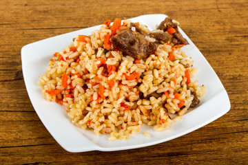 Asian rice - Plov