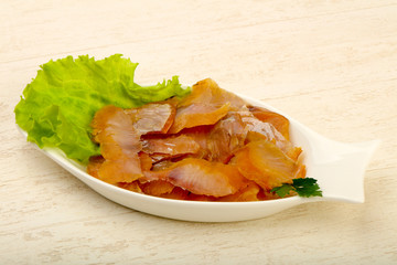 Smoked catfish fillet