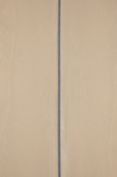 Road dividing desert