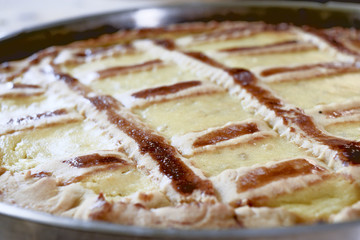 homemade tart