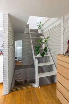 Staircase in the loft
