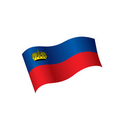 Fototapeta premium liechtenstein flag, vector illustration