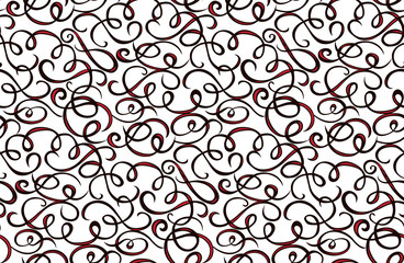 Abstract vector wavy background