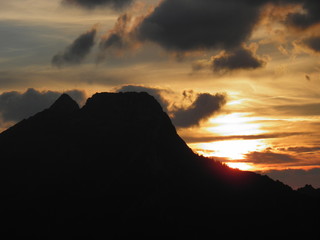 Giewont sundown