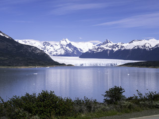 Fototapeta na wymiar Brazo Rico and Perito Moreno Glacier