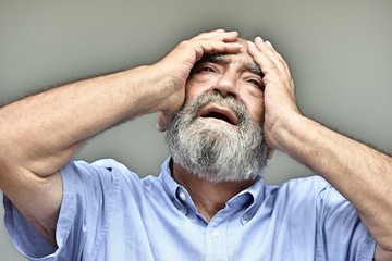 Hopeless Bearded Old Male