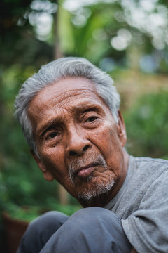 Asian old man