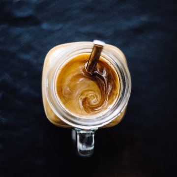 Morning coffee cup