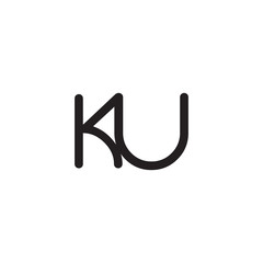 initial letter rounded logo modern