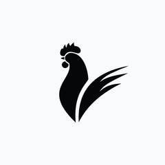 Rooster Logo Vector Template Design © Tobrono