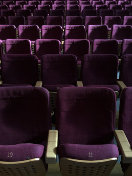 empty theatre chairs