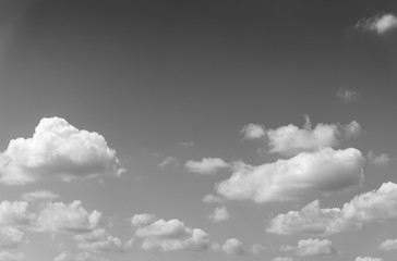 Obraz premium The vast blue sky and clouds sky.