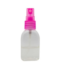 Mini Spray bottle on white background