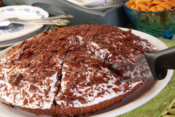 Boston chocolate cake