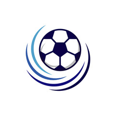 Obraz premium Football Vector Template Design