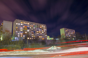 urban night landscape