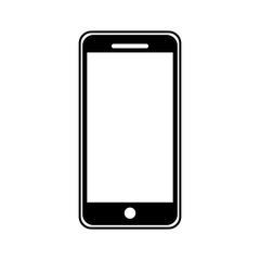 Smartphone icon vector, in trendy flat style isolated on white background. Icon image, Smartphone vector illustration