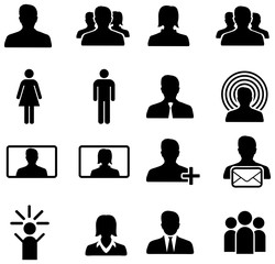 Social media vector icons pack