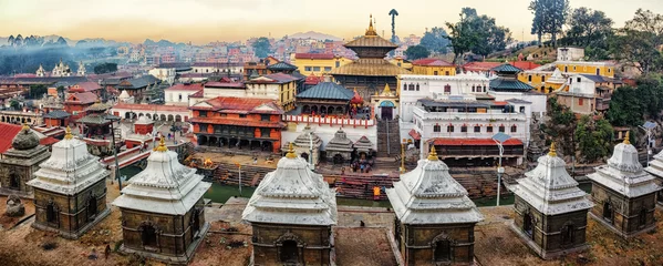 Foto op Plexiglas Pashupatinath, Kathmandu, Nepal © Ingo Bartussek