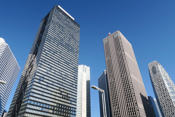 Fototapeta premium 東京のビルと街並み