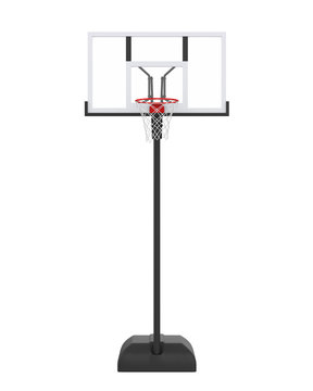 Basketball Hoop Isolated