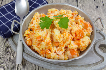 purée de carottes