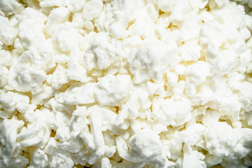 Cottage cheese and natural cow milk.