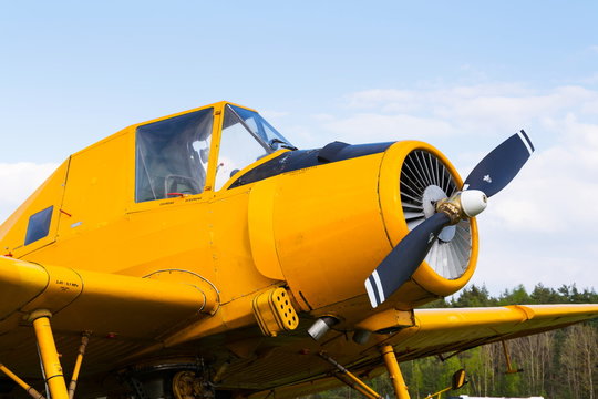 Zlin Z-37 Cmelak Czech agricultural airplane used as crop duster