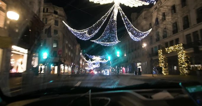 London Regent Street Christmas Decorations