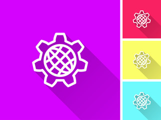 Settings - vector icon.