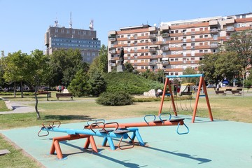 Playground in Serbia