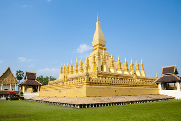 Pha That Luang Golden Temple - Vientiane - Laos