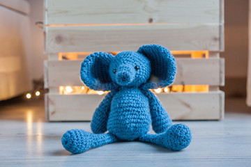 elefante azul 