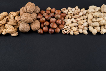 Various of nuts
