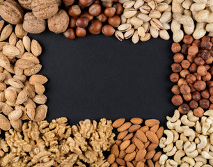 Various of nuts