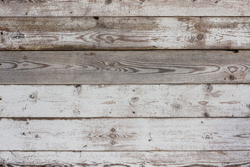 Old wooden background. Texture of gray wooden boards.