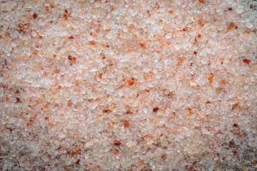 Pink Himalayan salt macro Background