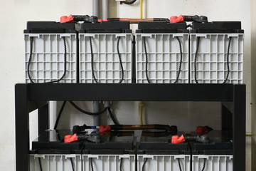 Battery storage for power backup telecoms equipment