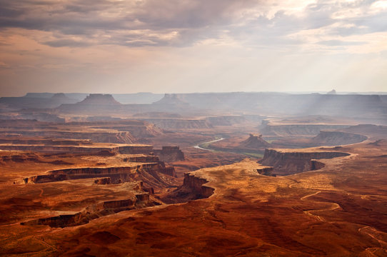 View on Canyonlands National park, Utah, USA - Powered by Adobe
