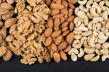 Various of nuts
