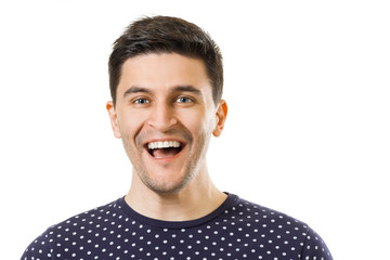 Men's facial expressions