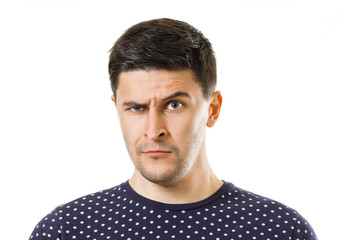 Obraz premium Men's facial expressions