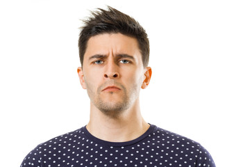 Obraz premium Men's facial expressions