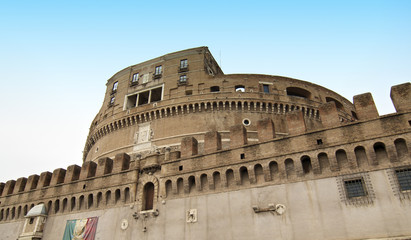 Fototapeta na wymiar Castel Santangelo in Rome, Italy