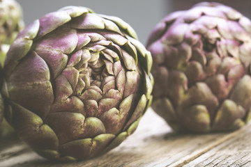Obraz premium Frische Artischoken