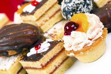 Delicious dessert cakes