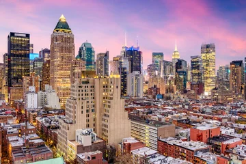Photo sur Plexiglas New York Paysage urbain de New York City Midtown