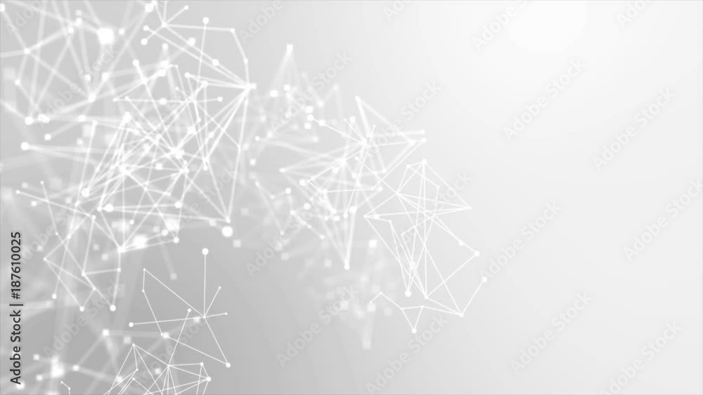Poster 4k abstract background dot circle with connection for futuristic network cyber connect concept with 