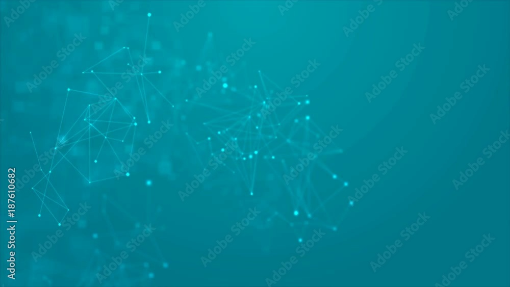 Poster 4k abstract background dot circle with connection for futuristic network cyber connect concept with 
