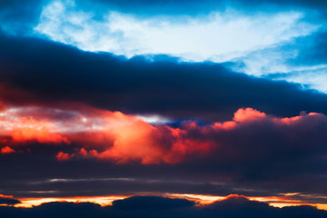 beautiful dramatic clouds